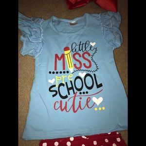 little miss preschool cutie outfit